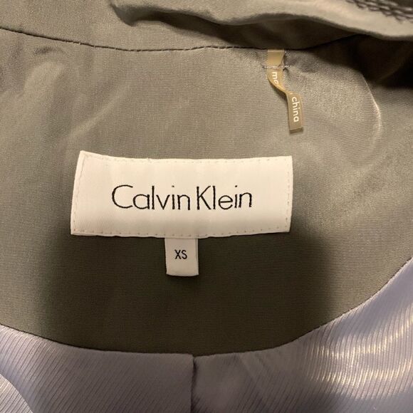 Calvin Klein trench style coat. Size xs - Picture 3 of 13
